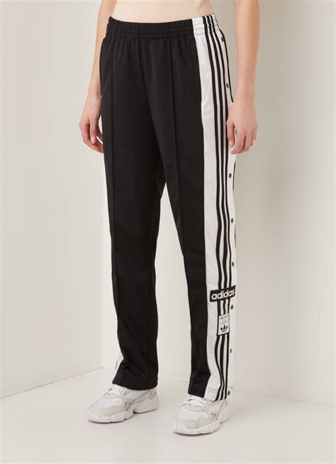 adidas Adibreak high waist straight fit joggingbroek met logo • 